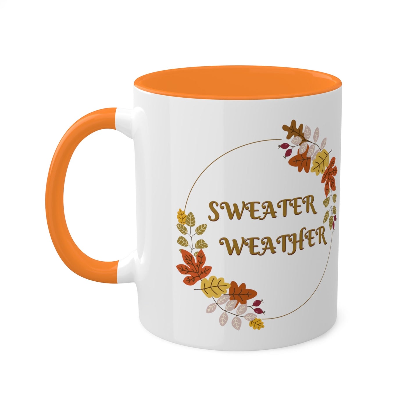 Sweater Weather Colorful Mug, 11oz