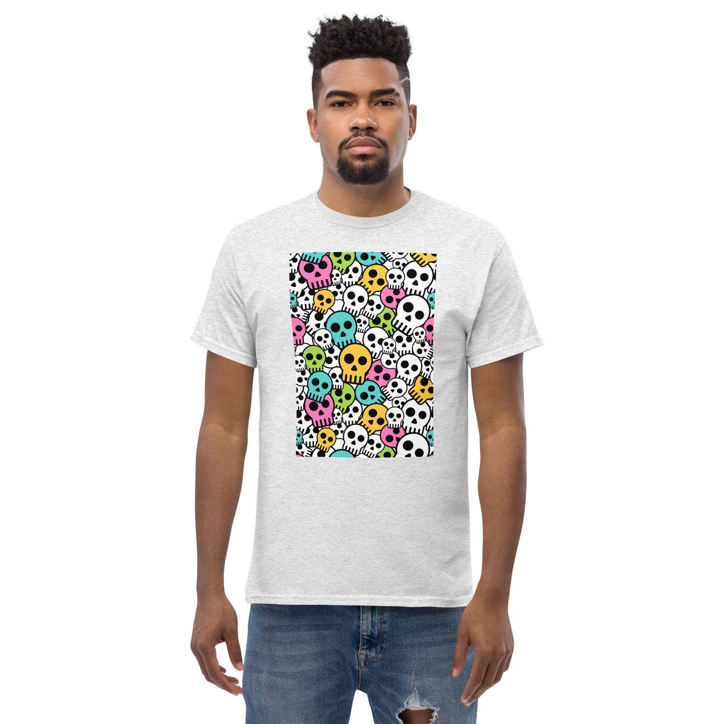 Psychedelic Skulls - Men's Classic Tee