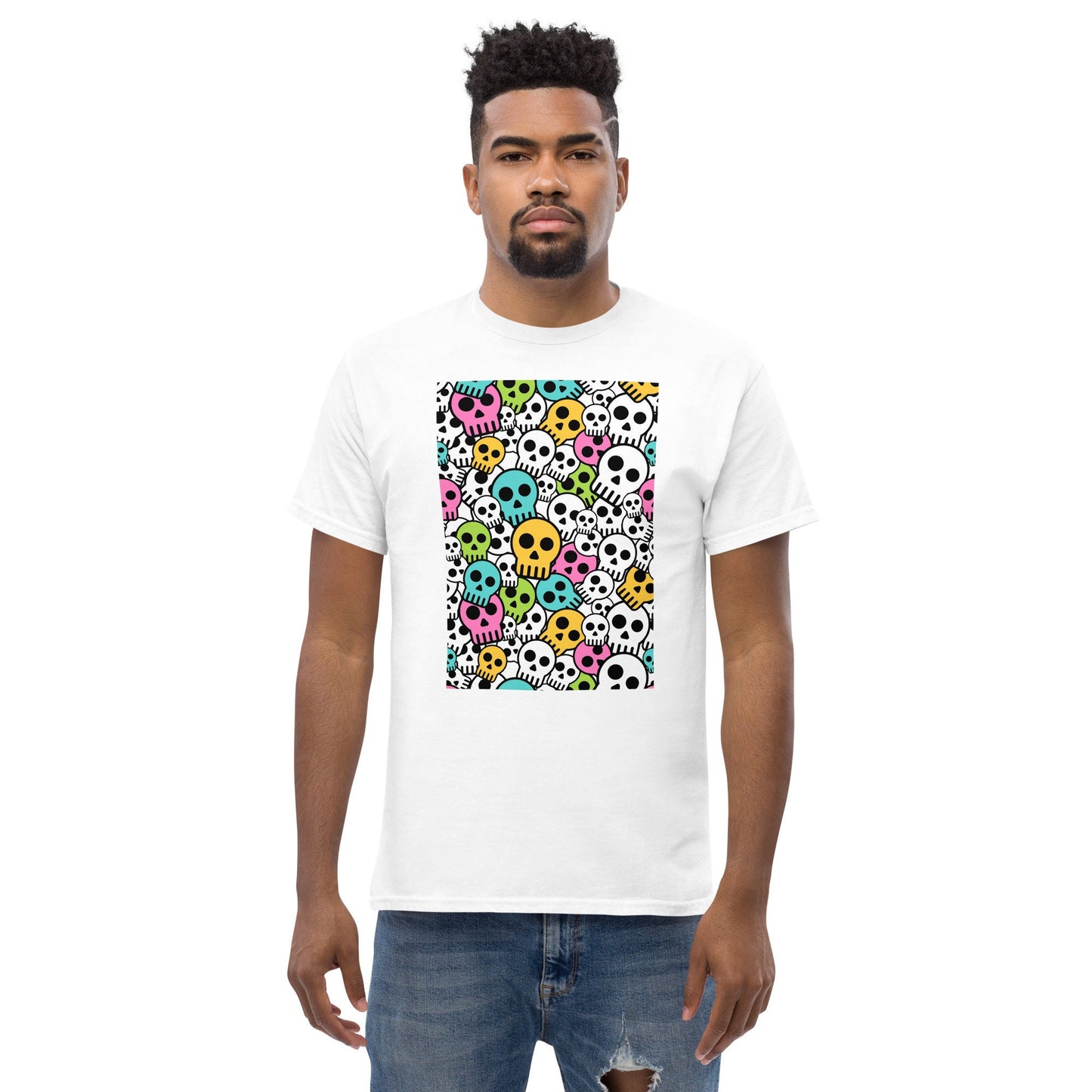 Psychedelic Skulls - Men's Classic Tee