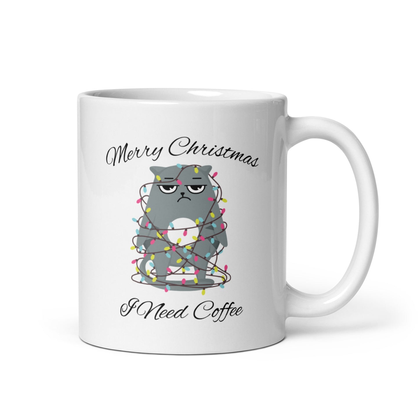 Cat Holiday Mug