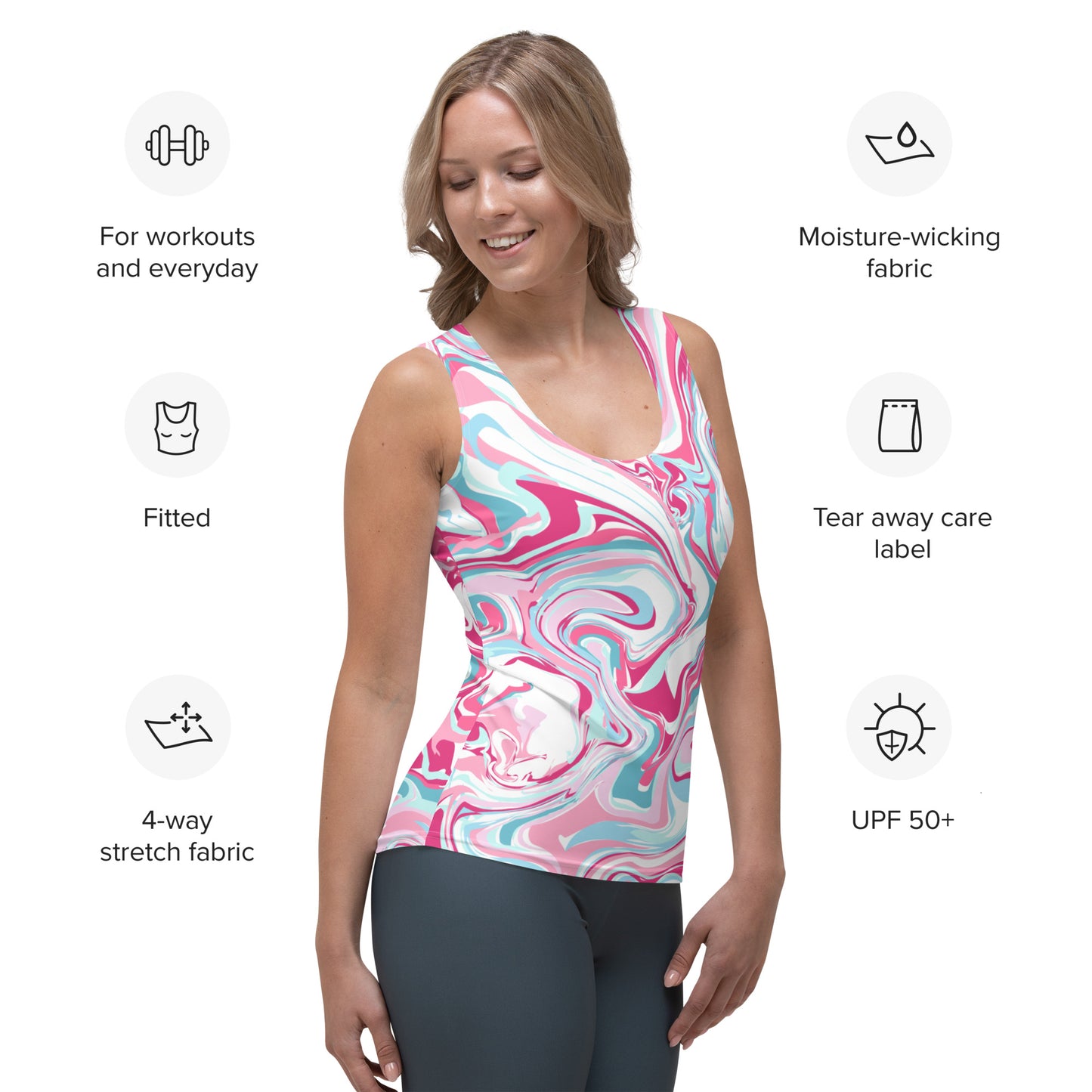 Tie-Dye Tank Top