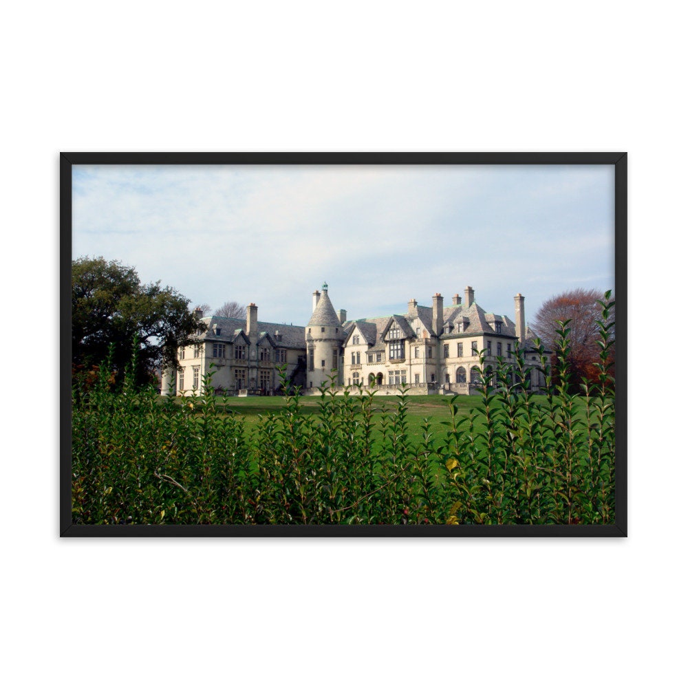 Beautiful Seaview Terrace - Framed Photo Poster