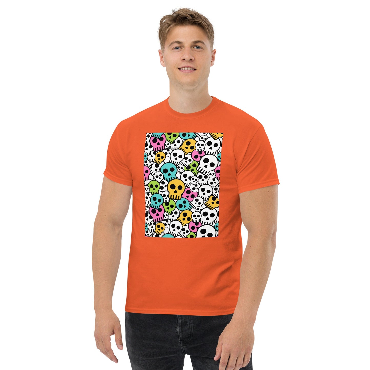Psychedelic Skulls - Men's Classic Tee