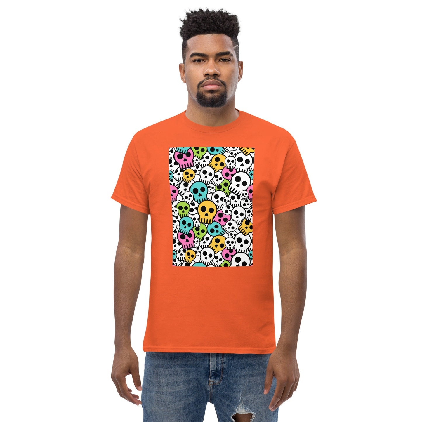 Psychedelic Skulls - Men's Classic Tee