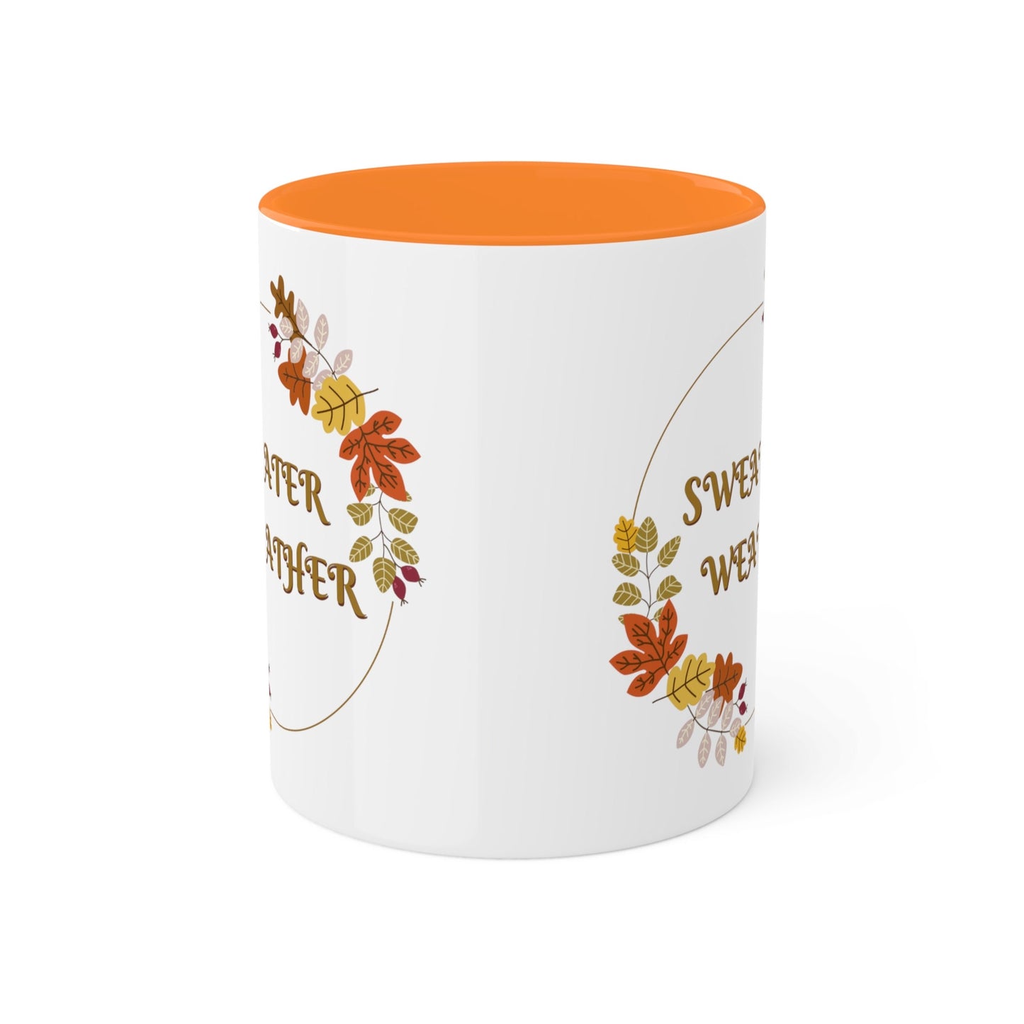 Sweater Weather Colorful Mug, 11oz