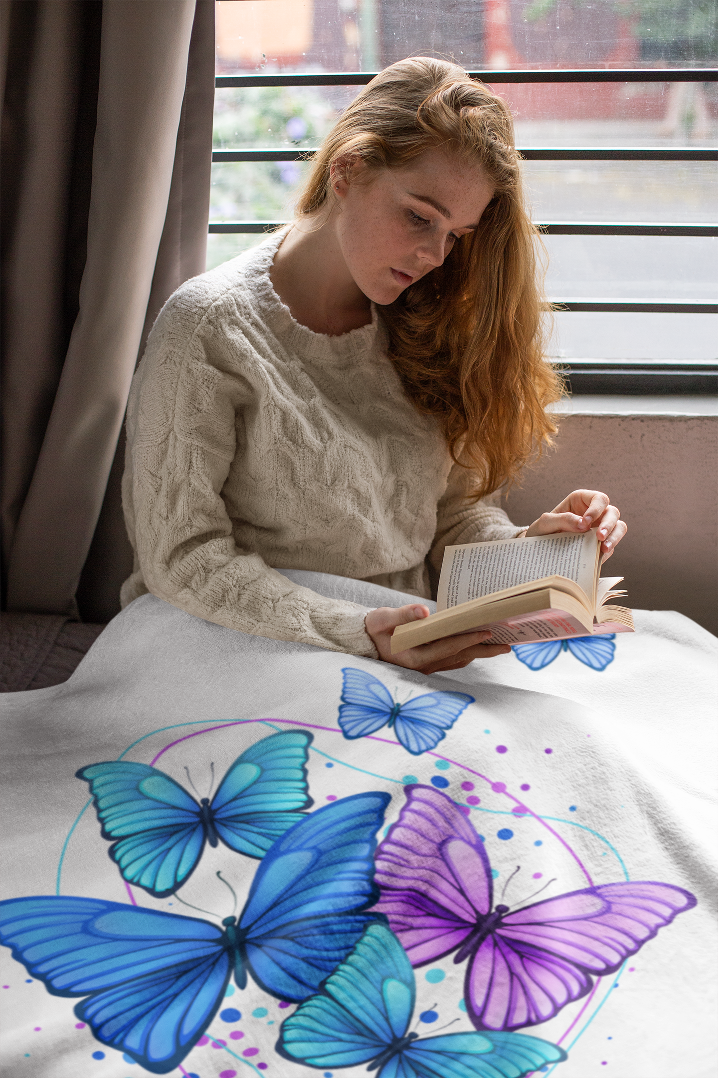 Butterfly Throw Blanket