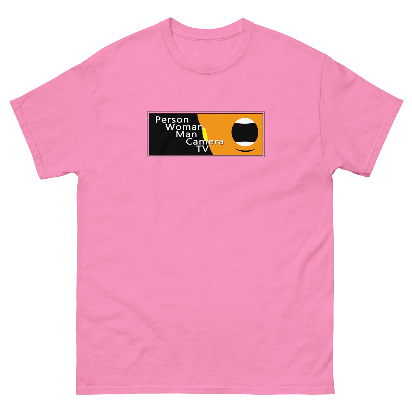 Person Man Woman Camera TV Unisex T-Shirt