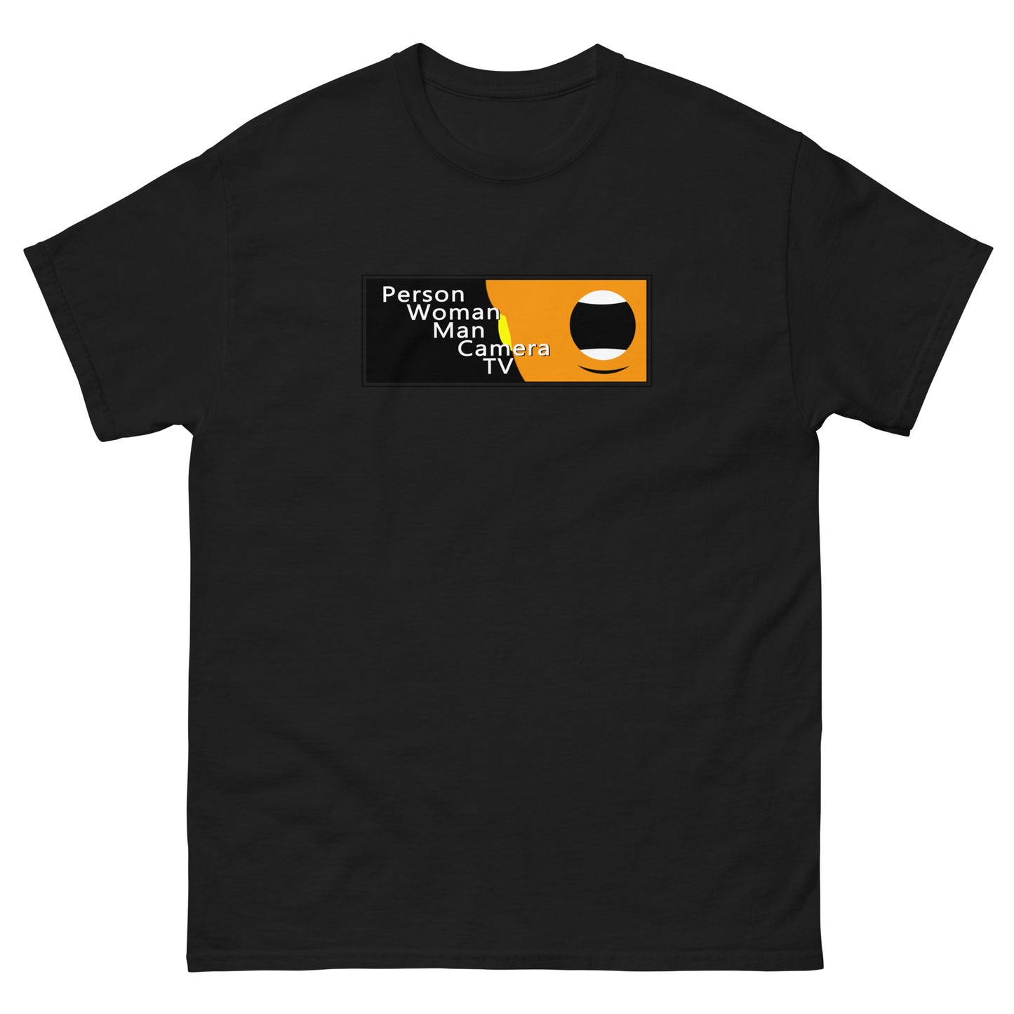 Person Man Woman Camera TV Unisex T-Shirt