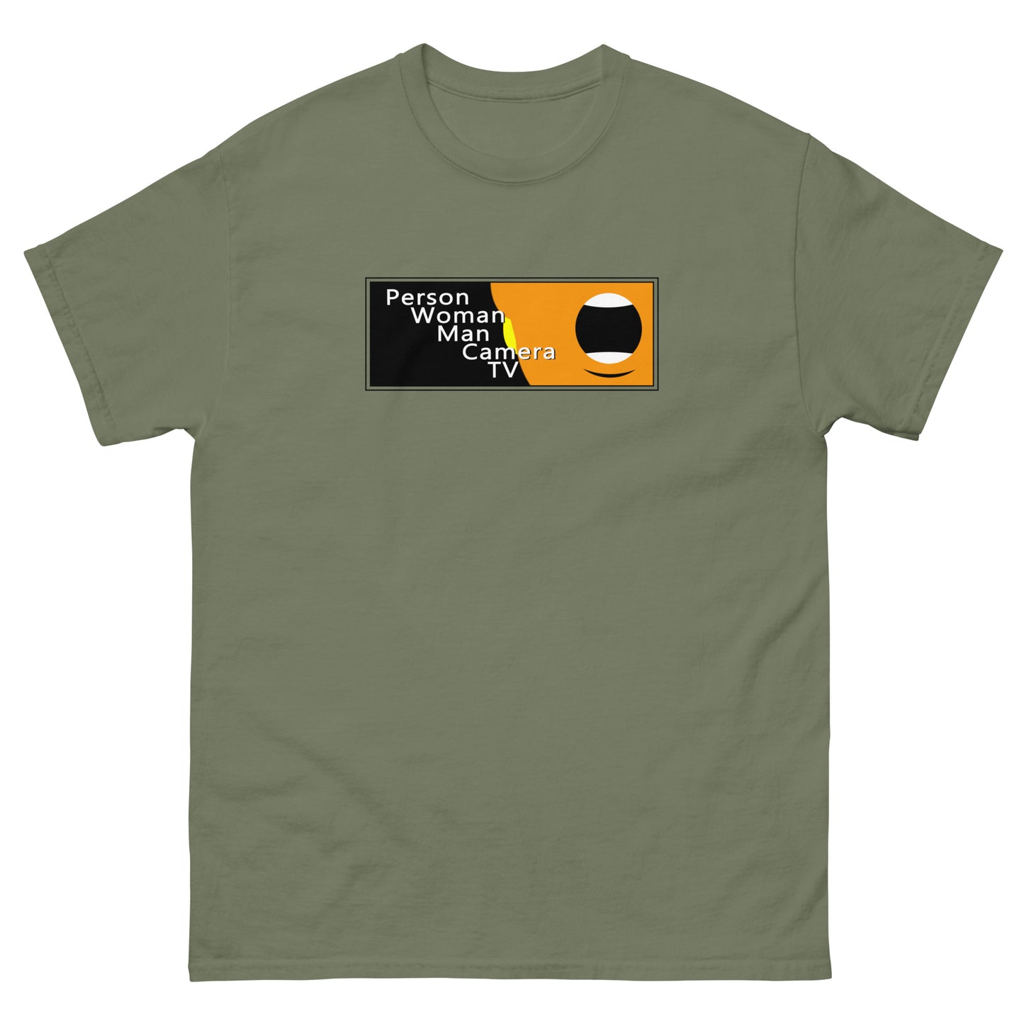 Person Man Woman Camera TV Unisex T-Shirt