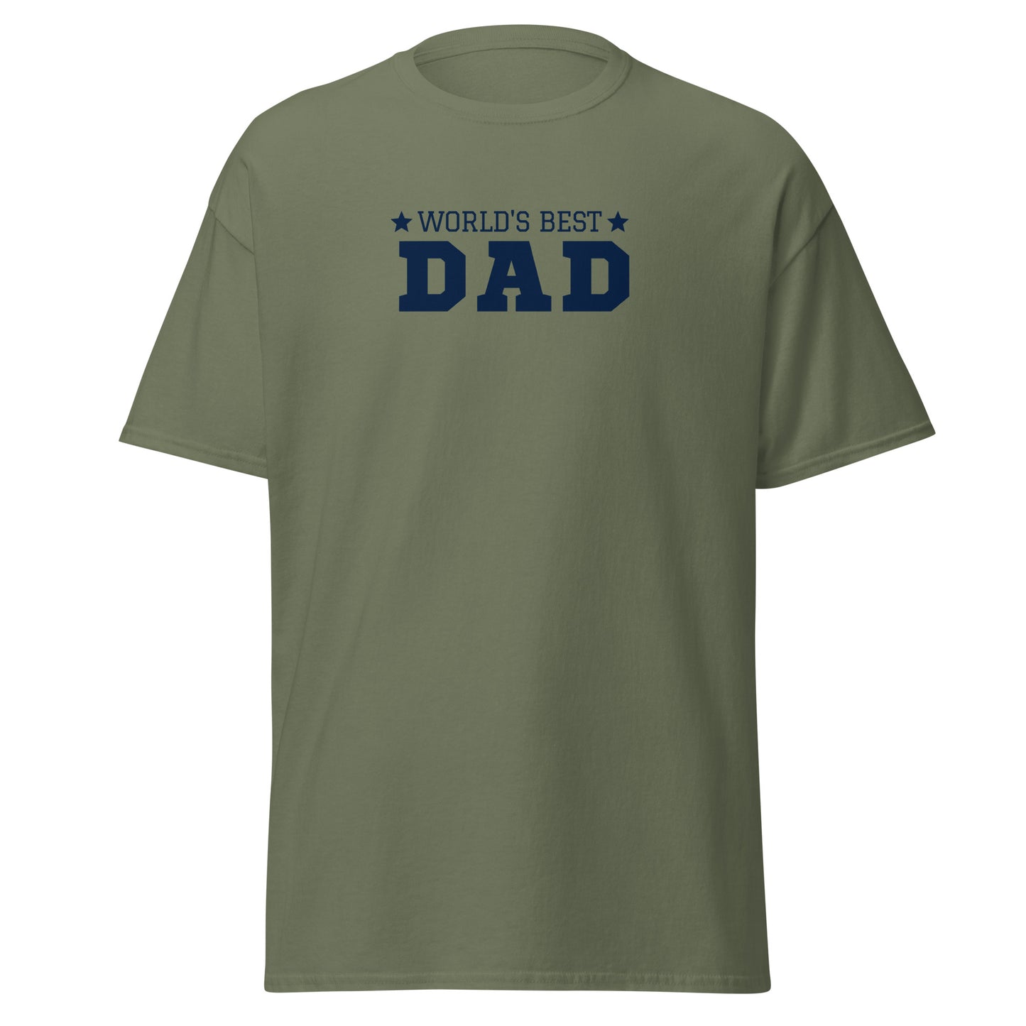 Father's Day World's Best Dad Men's Classic Tee