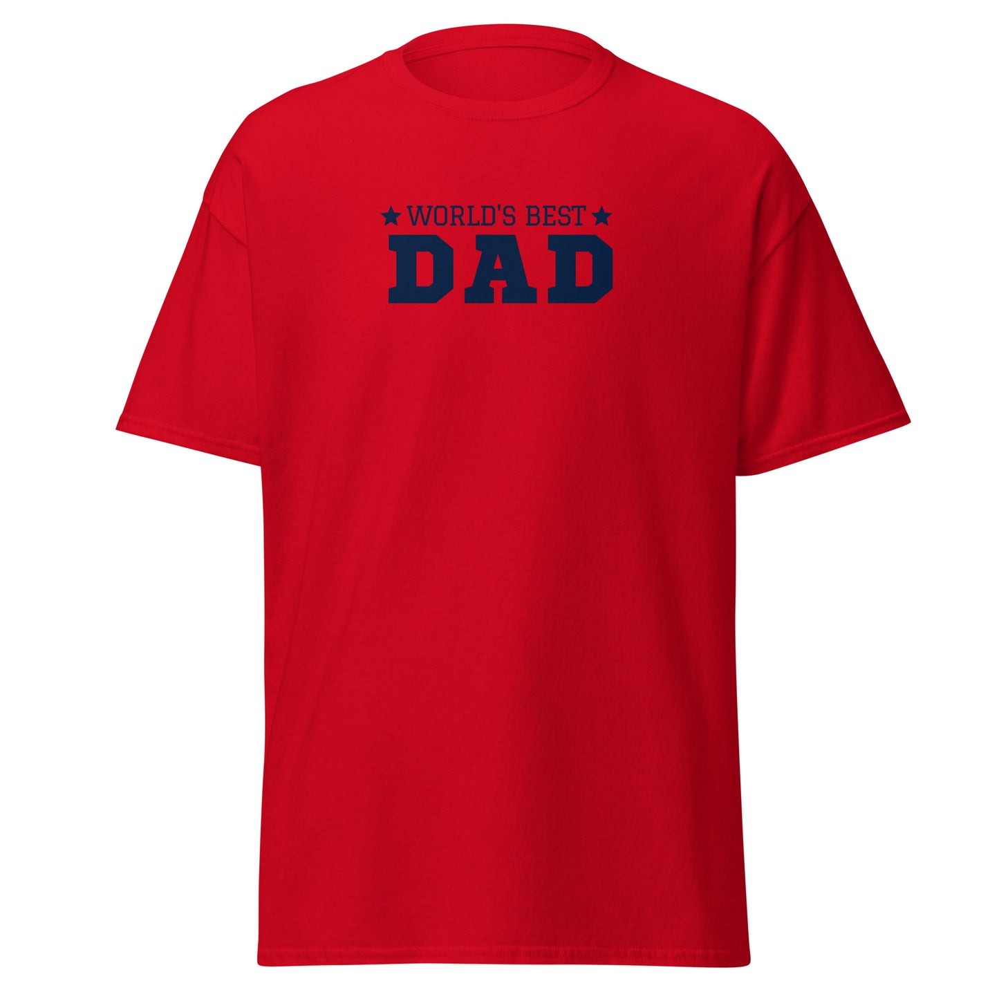 Father's Day World's Best Dad Men's Classic Tee