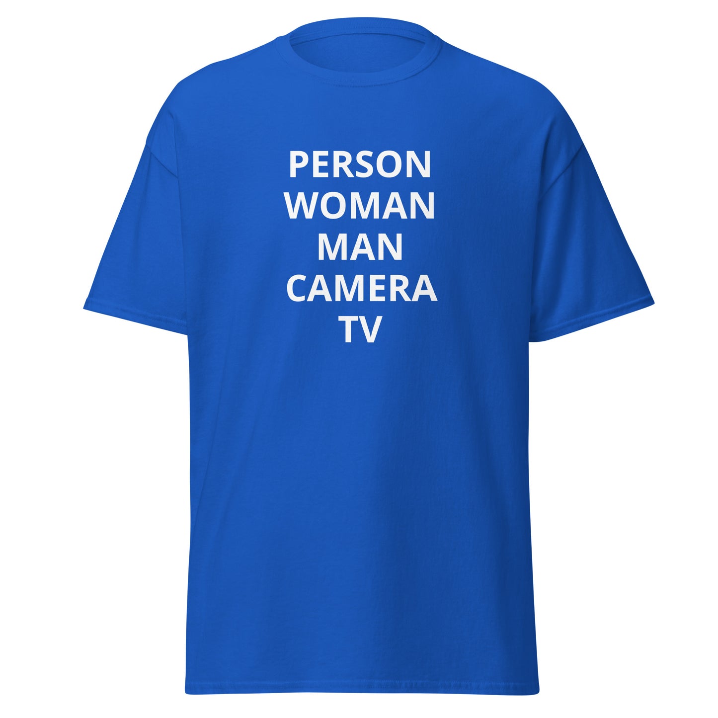 PERSON MAN WOMAN CAMERA TV