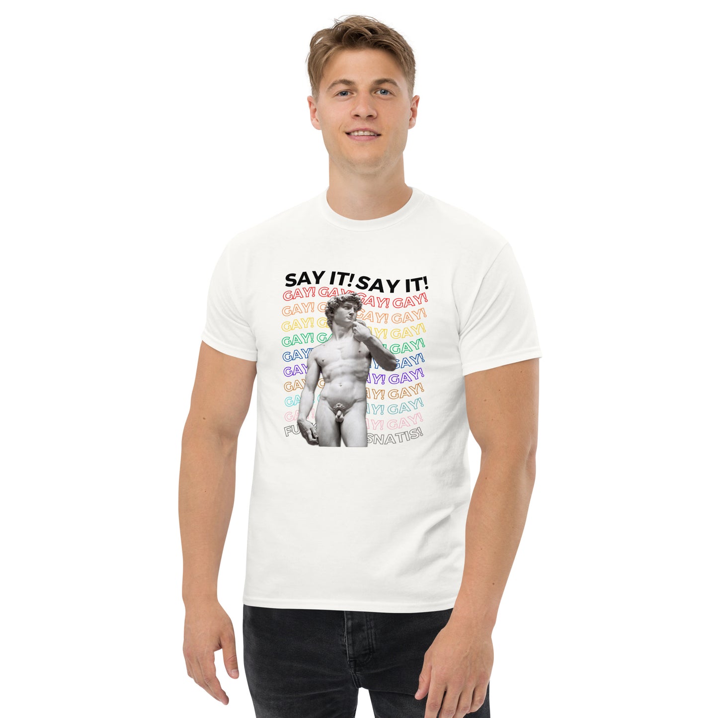 MESSAGE TO RON - Men's Classic Tee