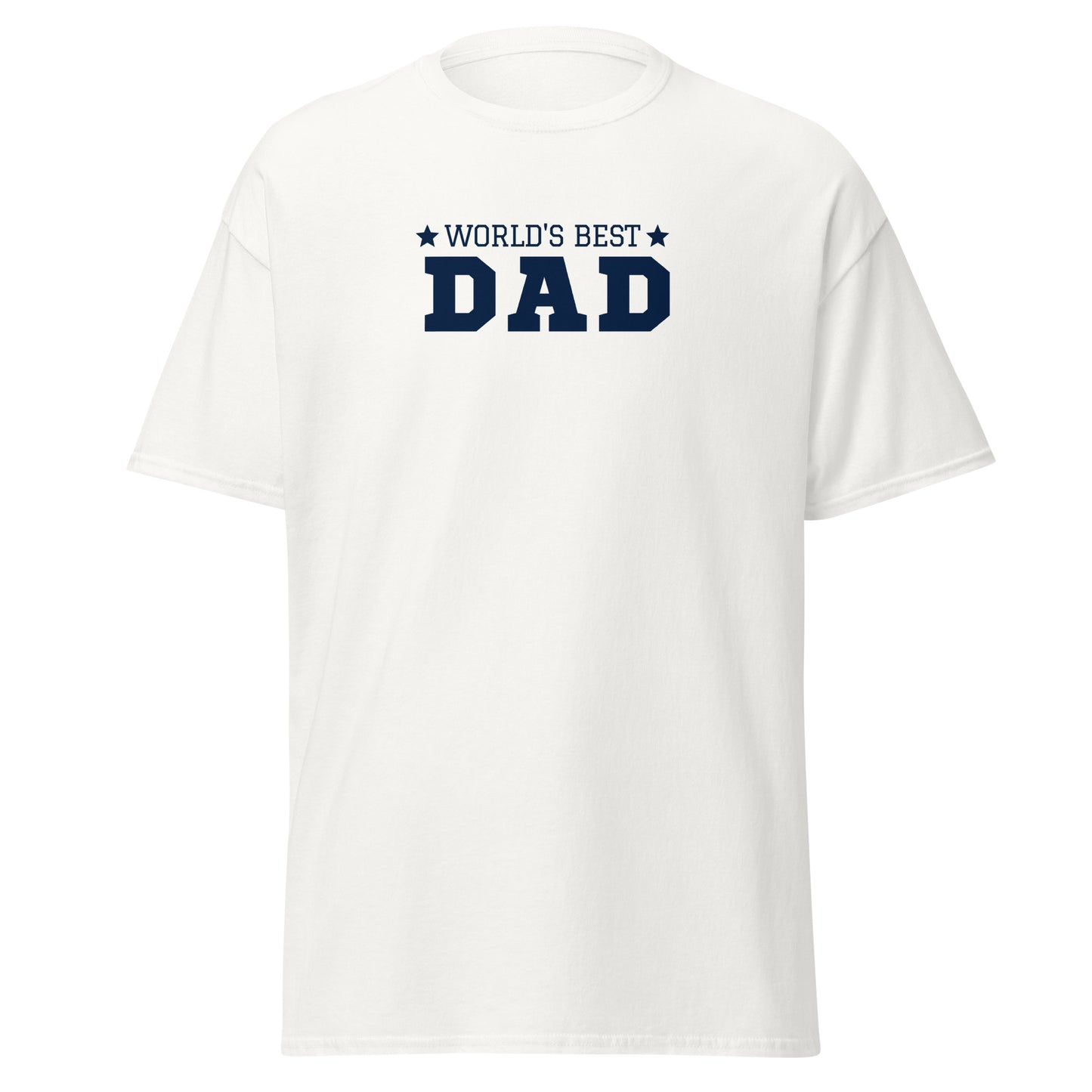 Father's Day World's Best Dad Men's Classic Tee