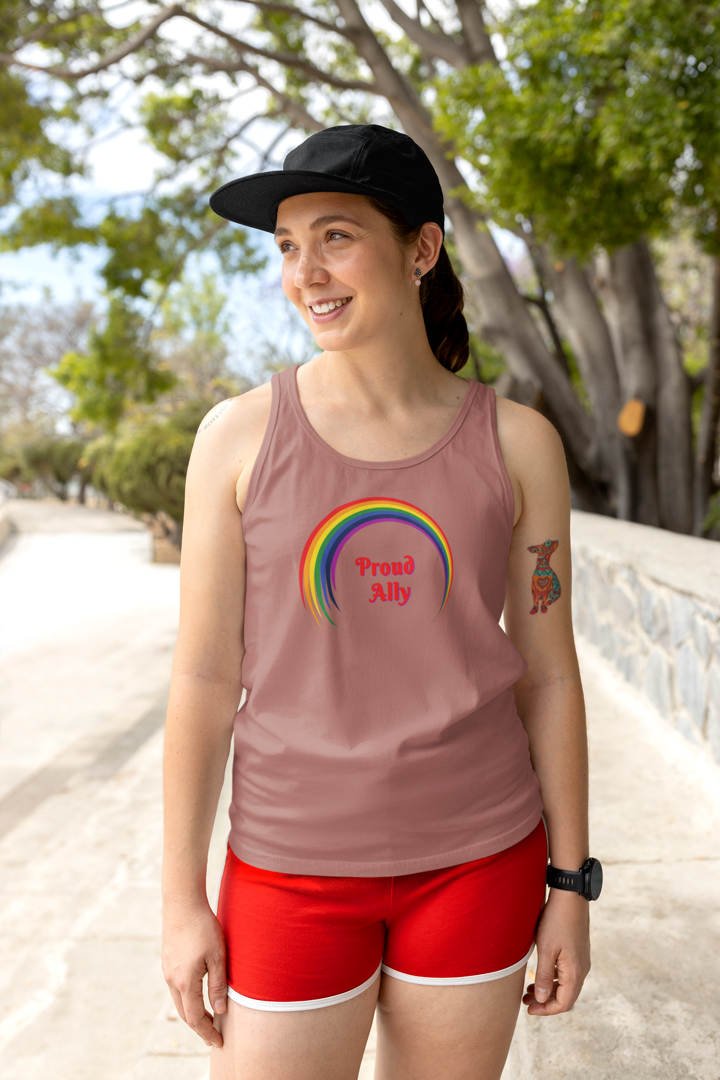 PROUD ALLY - Ladies’ Muscle Tank