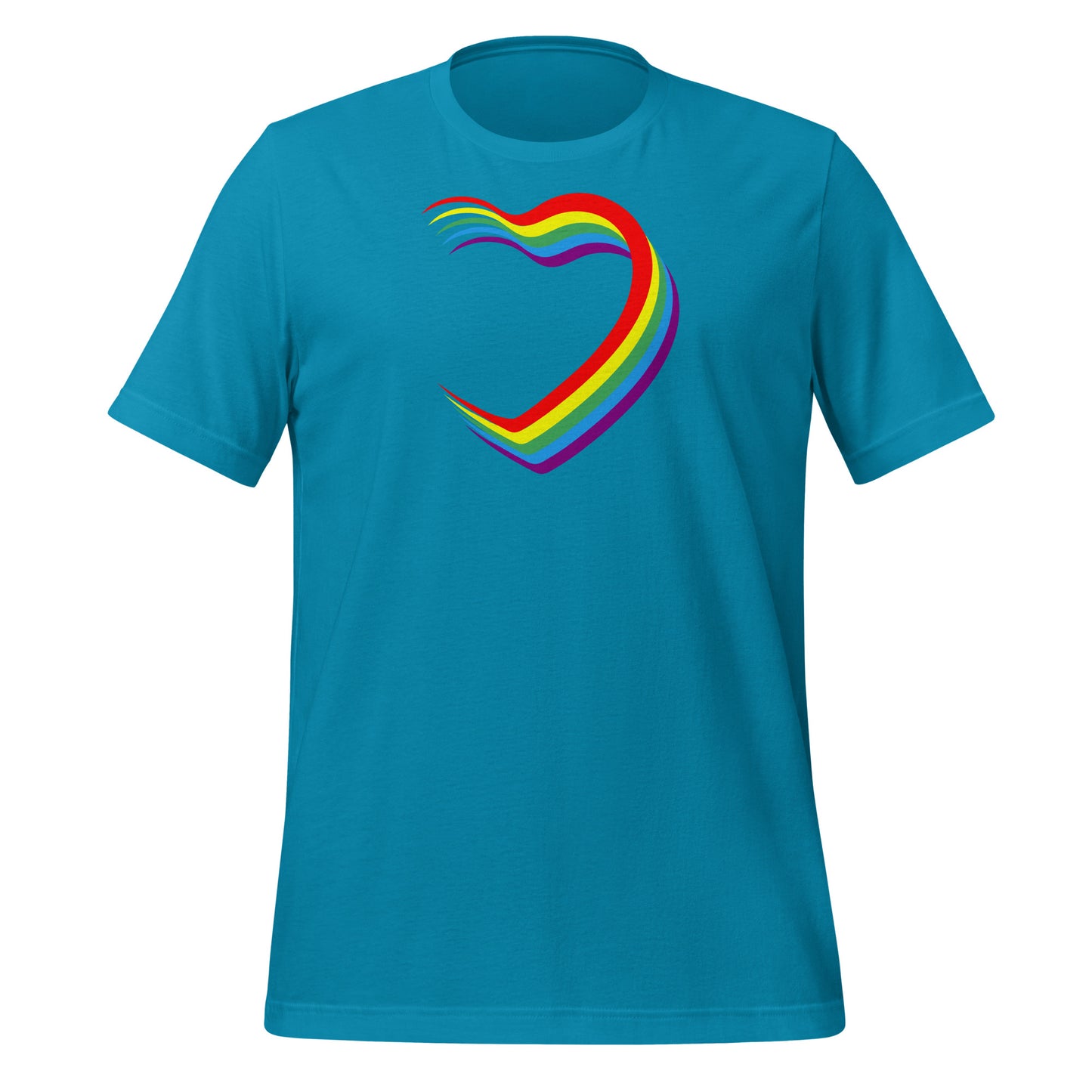 Rainbow Hearts - Unisex T-Shirt