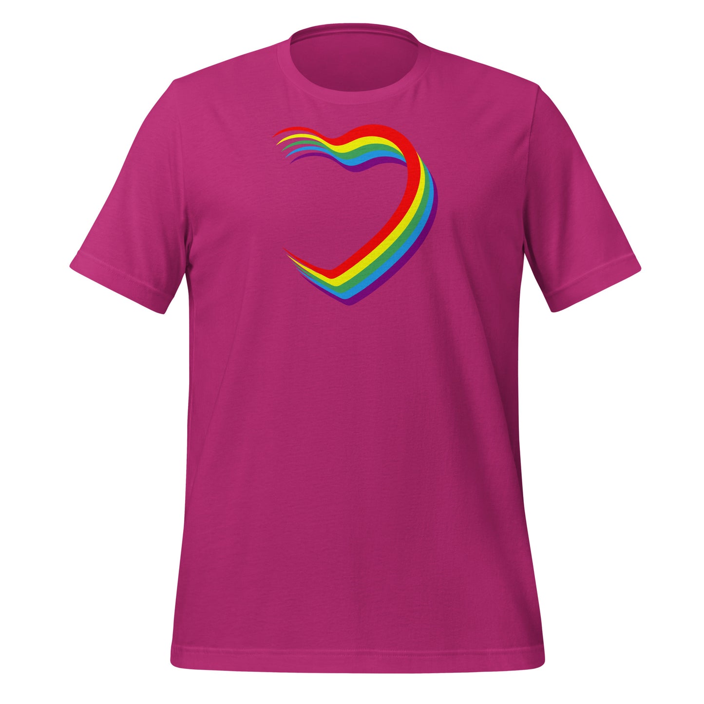 Rainbow Hearts - Unisex T-Shirt