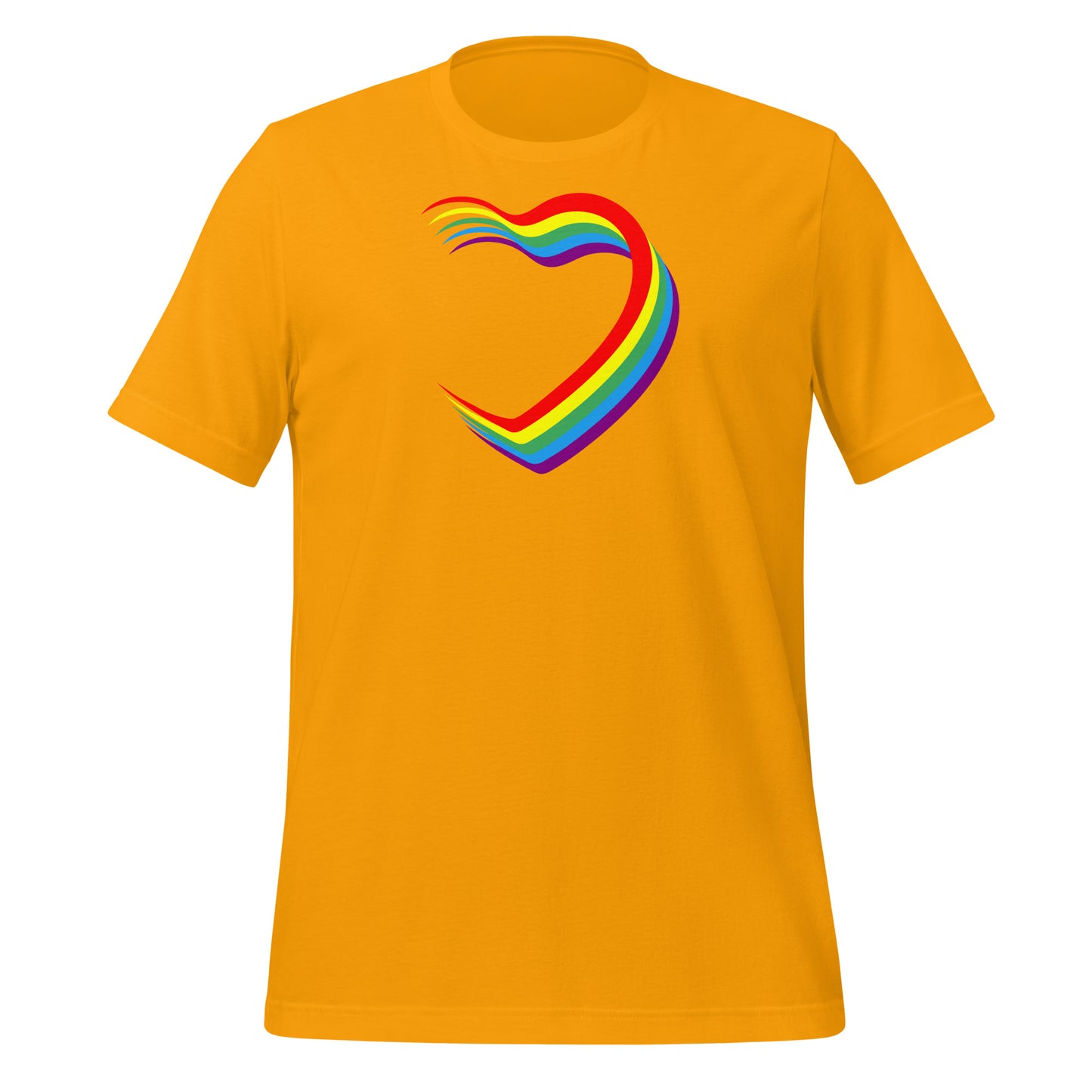 Rainbow Hearts - Unisex T-Shirt
