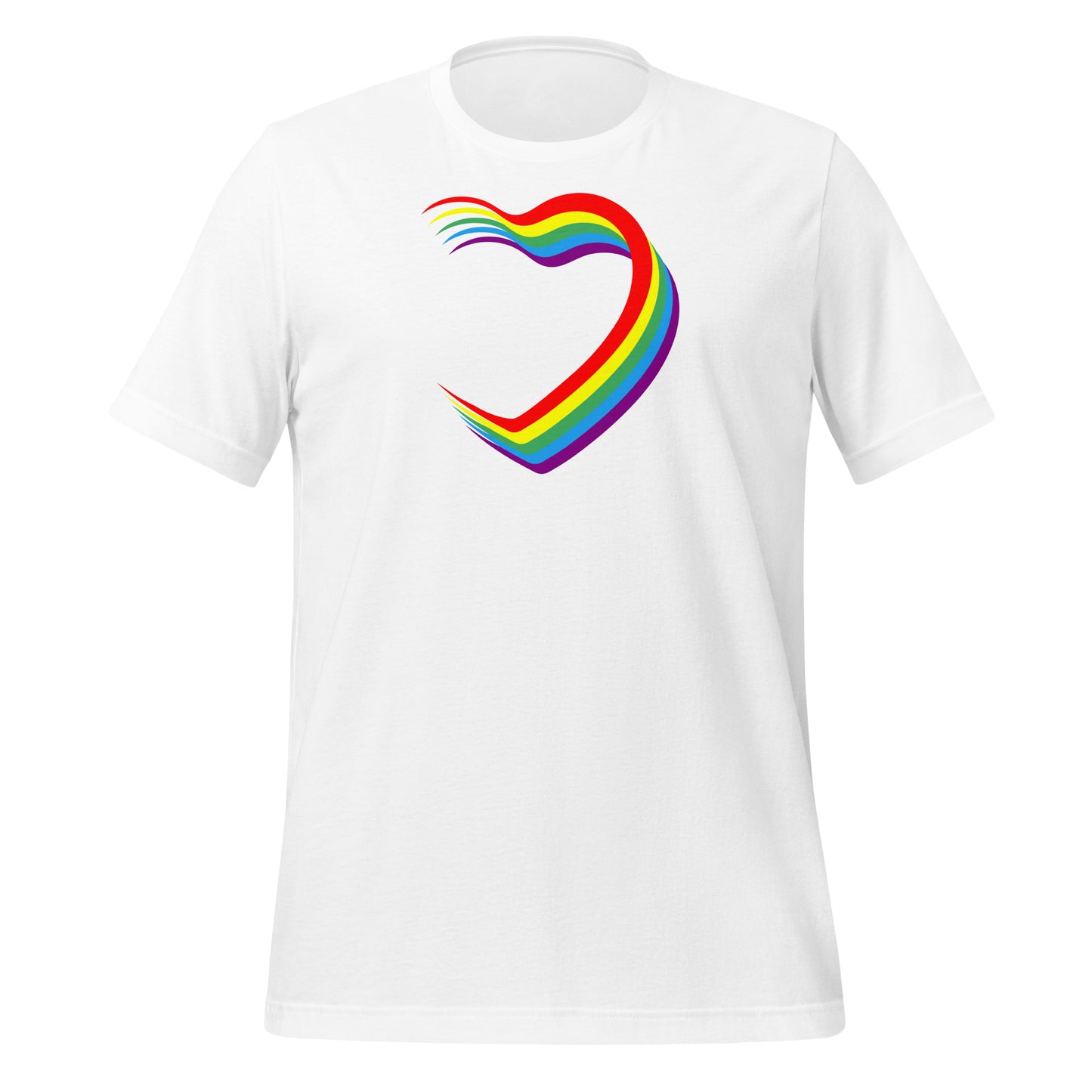 Rainbow Hearts - Unisex T-Shirt