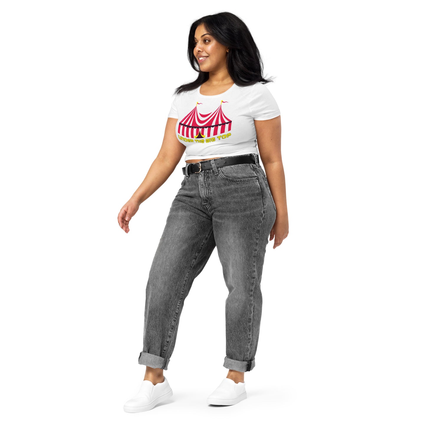 Under the Big Top - Women’s Crop Tee
