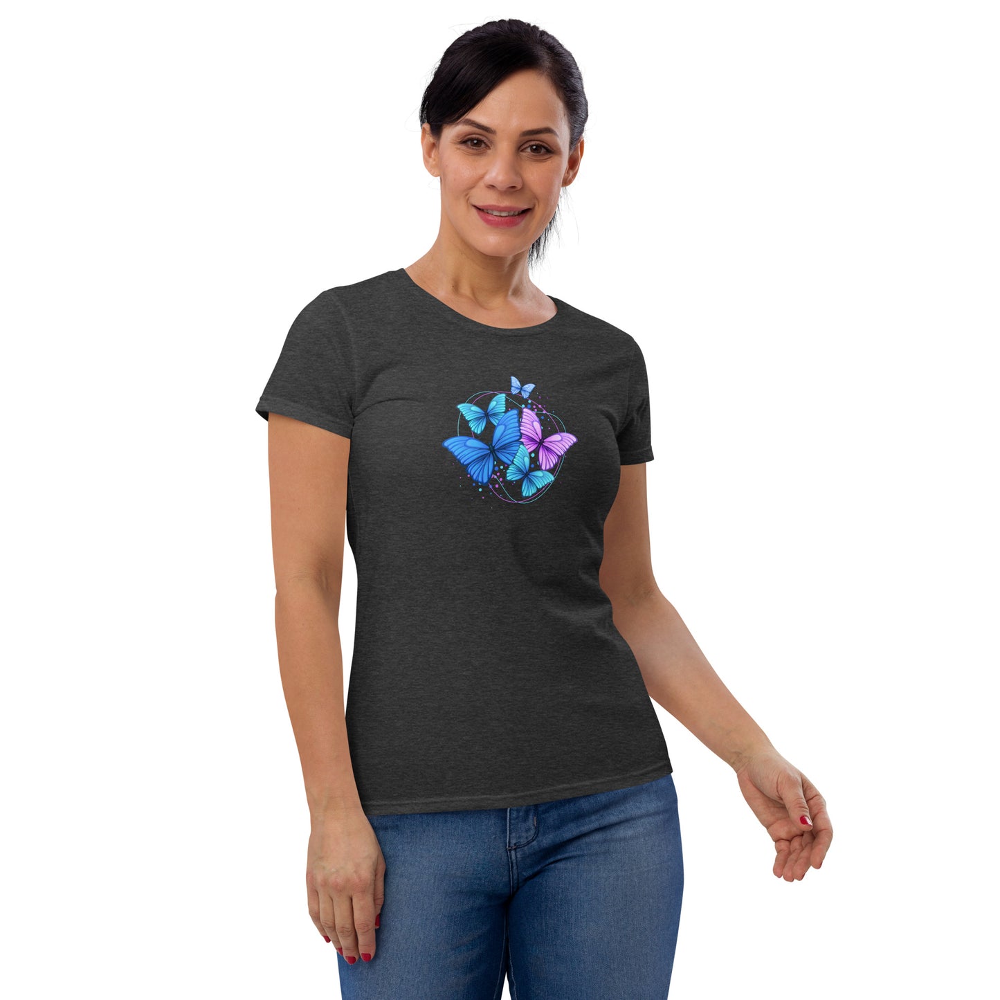 Bitterflies Are Free Women's Short Sleeve T-Shirt