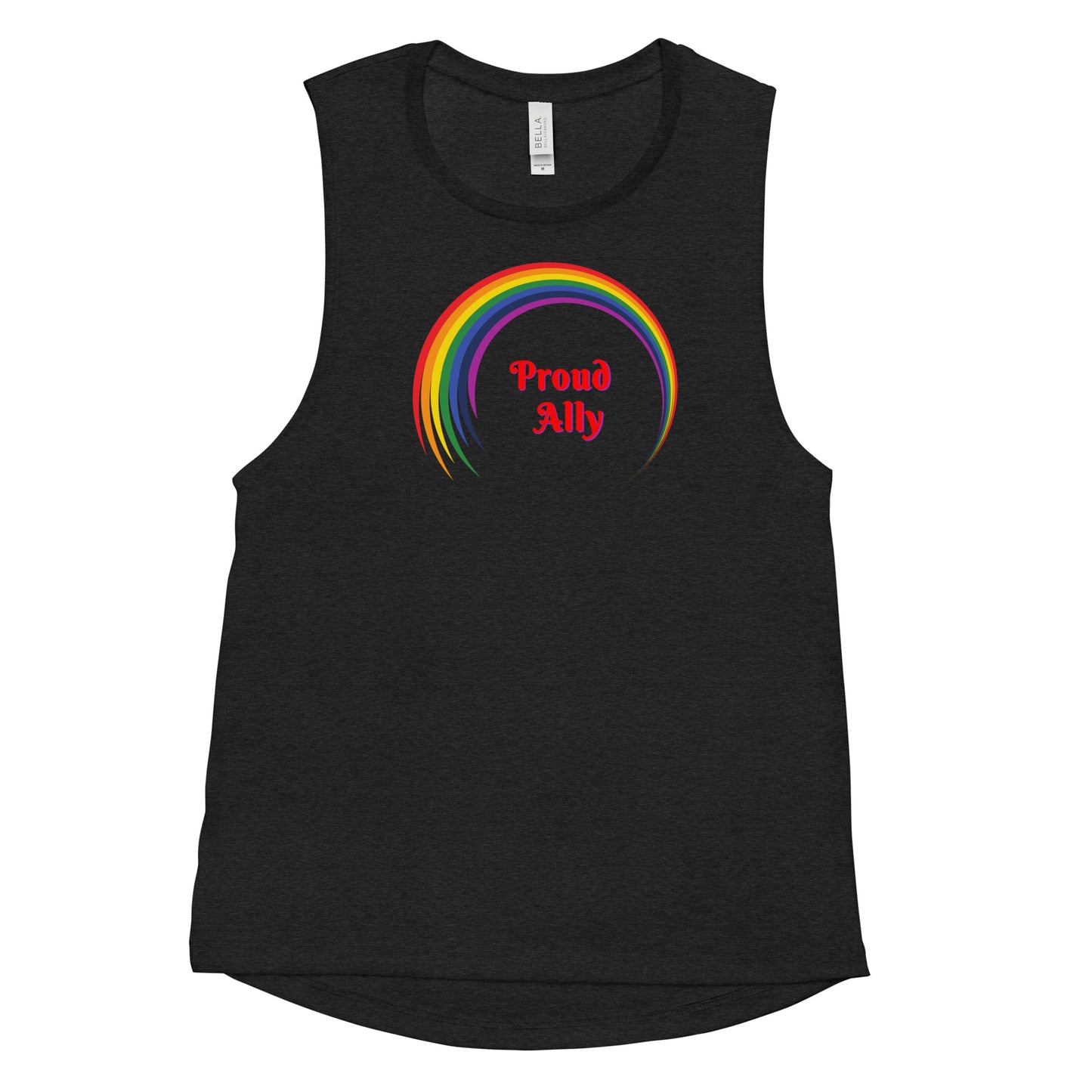 PROUD ALLY - Ladies’ Muscle Tank