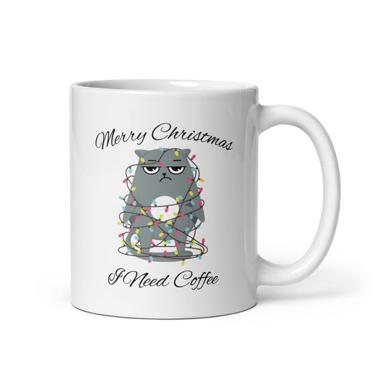 Cat Holiday Mug