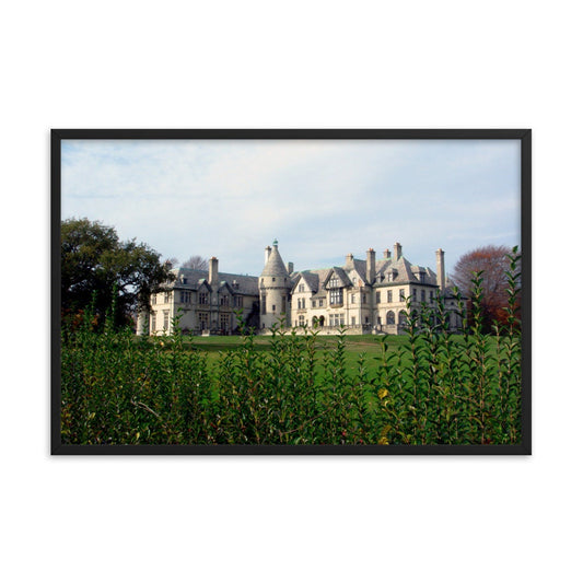 Beautiful Seaview Terrace - Framed Photo Poster