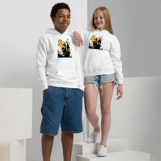 Haunted House Youth Heavy Blend Hoodie