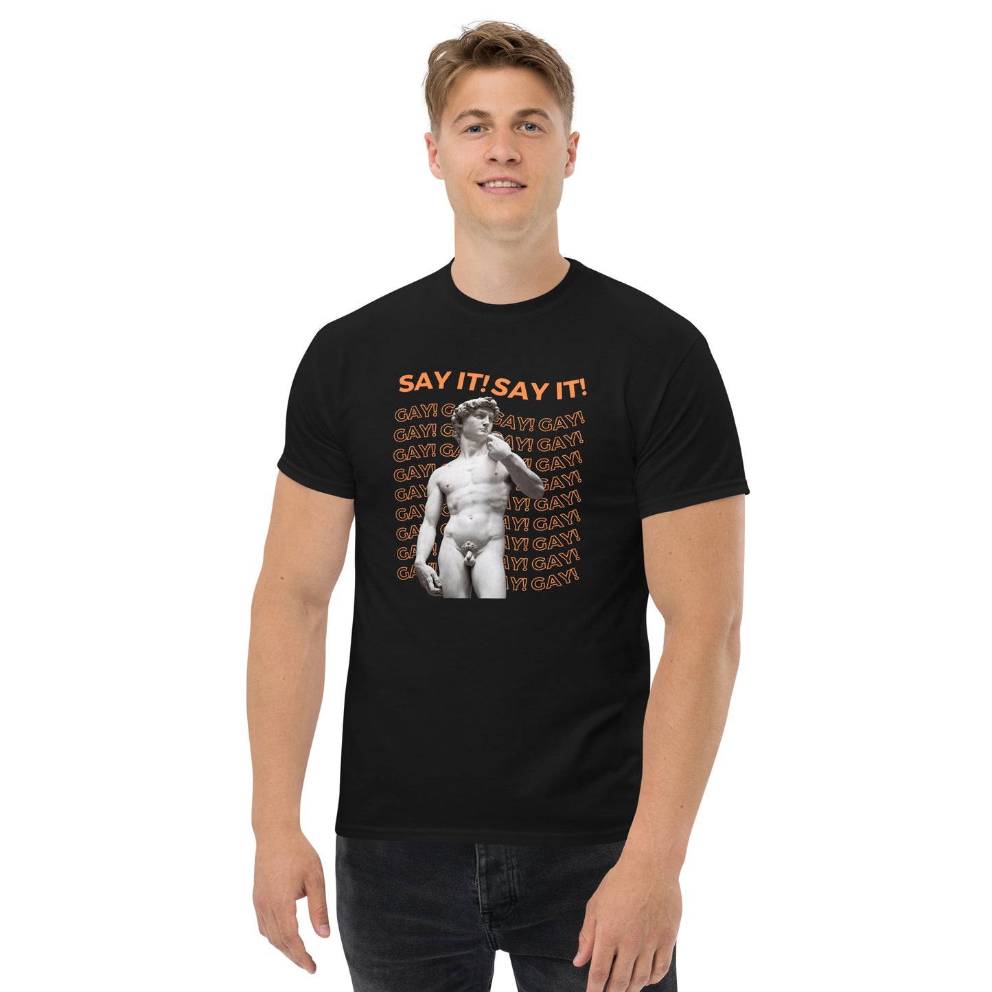 SAY IT - Unisex Tee [Black]