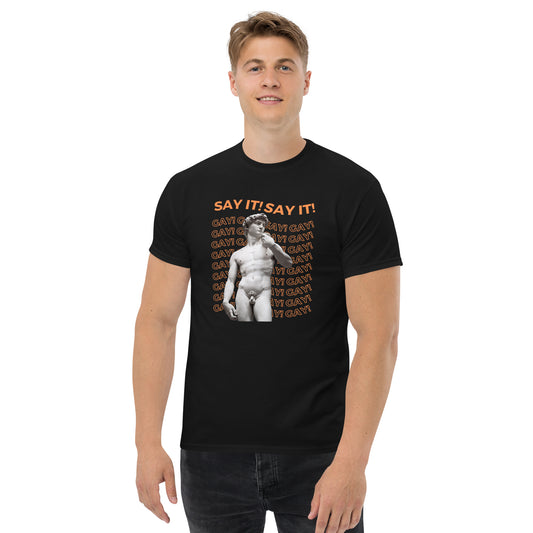 SAY IT - Unisex Tee [Black]