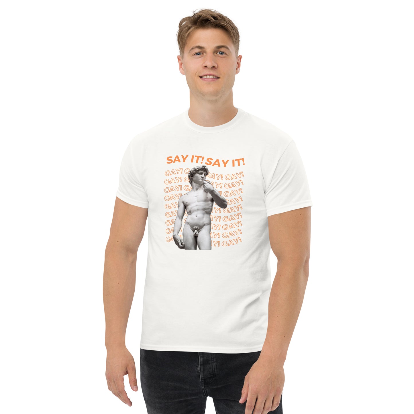 SAY IT - Unisex Tee [Black]
