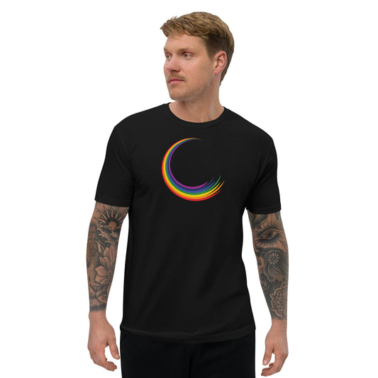 Rainbow Swirl - Fitted Tee