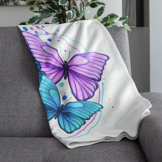 Butterfly Throw Blanket
