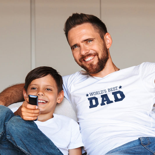 Father's Day World's Best Dad Men's Classic Tee