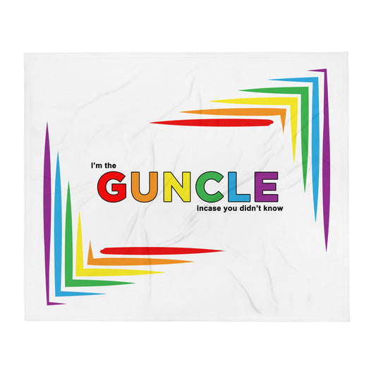 I'M THE GUNCLE - Throw Blanket