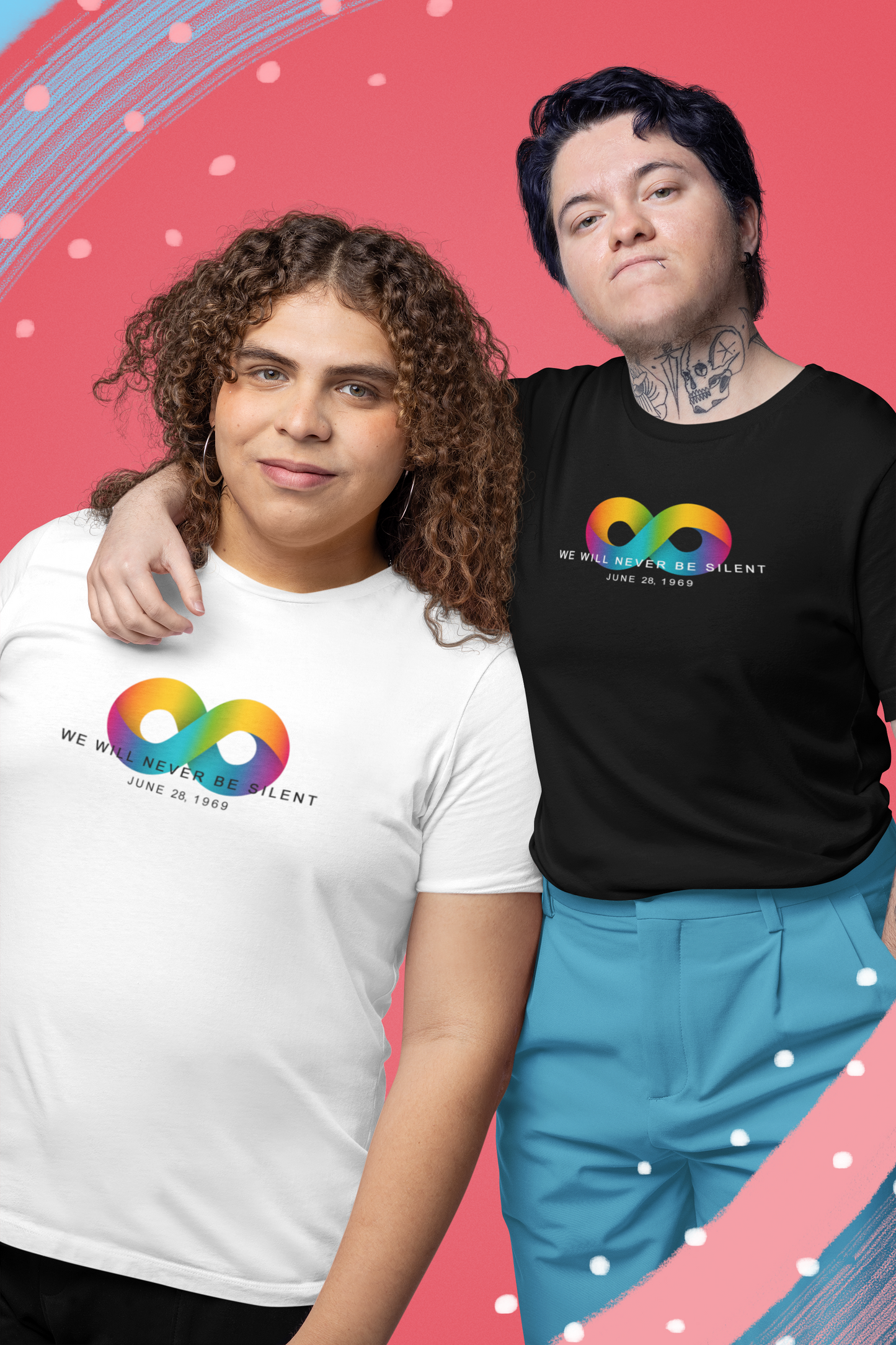 NEVER BE SILENT Stonewall Inn Commemorative Shirt [Black]