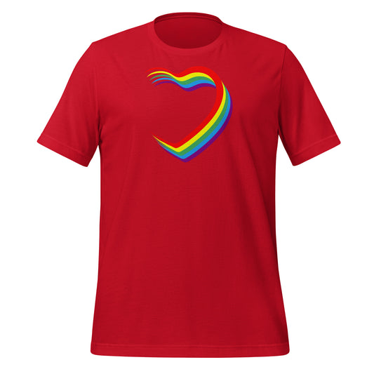 Rainbow Hearts - Unisex T-Shirt