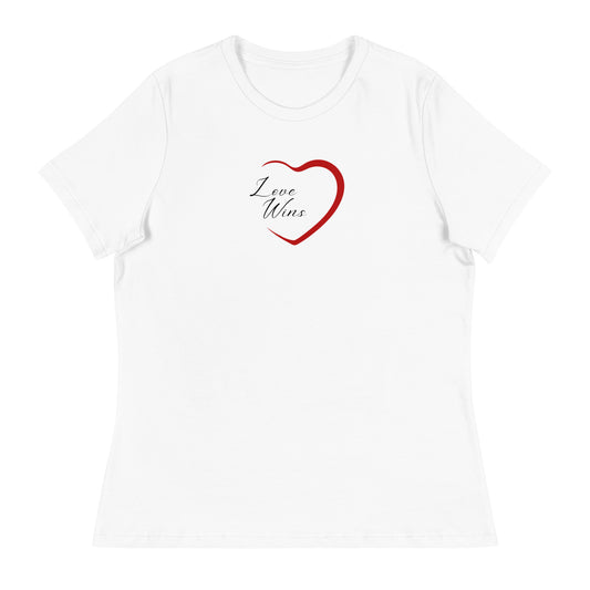 LOVE WINS - Women's Relaxed T-Shirt